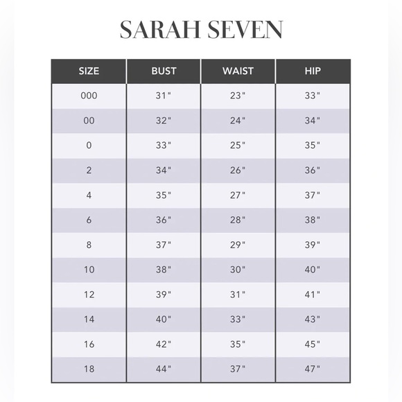 Brand New Unaltered | Sarah Seven Cassiopeia | Chapel Length Wedding Gown Size 8 - Picture 16 of 16